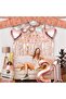 Rose Gold Metallic Tassel Decor Curtain 200cm Length 35 cm Height - 4