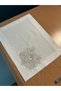 Monet Linen French Lace American Serving Napkin 35X45Cm with Fork Knife Spoon Cover - 6