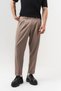 Formline Double Leg and Waist Elastic Fabric Baggy Trousers