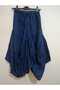 100% Cotton, Washed, Stone-Washed, Ethnic, Bohemian, Authentic, Standard Length, Comfortable Fit Skirt - 2