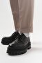 Formline Double Leg and Waist Elastic Fabric Baggy Trousers - 5