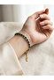 Azurite Natural Stone 4mm Handmade Bracelet - 2