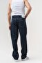 Monarque Pattern Detailed Jean Baggy Trousers - 3
