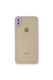 Apple iPhone XS Max Case Montreal Silicone Cover - Purple