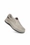 Men's Beige Genuine Nubuck Leather Full Orthopedic Sole Casual Shoes - 4