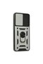 Samsung Galaxy A22 Case with Pars Lens Ring Silicone - Silver - 2