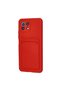 Xiaomi Mi 11 Case Kelvin Silicone with Business Card - Red - 3