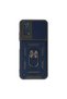 Xiaomi Poco M4 Pro 4g Case with Pars Lens Ring Silicone - Navy Blue