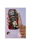 Onegif Apple iPhone 15 Plus Flower Series Magsafe Cover - Gray - 3