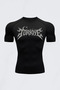 Special Design Turkey Printed Short Sleeve Compression Sports Tshirt Body-Hugging Underwear Turkish