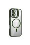 Joko Apple iPhone 17 Remim Lens Cover with Magsafe Stand - Dark Green