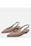 Large Size Stiletto with Open Back 41-42-43-44 - 4