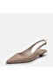 Large Size Stiletto with Open Back 41-42-43-44 - 5