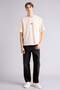100% Cotton Boxy Fit Back Print Short Sleeve T-Shirt G4279Ax26Sm - 2