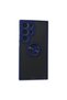 Samsung Galaxy S24 Ultra Case Montreal Ring Silicone Cover - Navy Blue