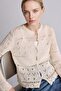 Regular Fit Round Neck Knitwear Cardigan H2164Ax26Sp - 4