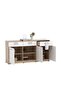 Barbados Sideboard with 3 Drawers & 3 Doors - White/Oak - 5