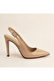 Imperra Stone Buckle Detailed Patent Leather Heeled Shoes - 5