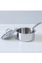 Triply Celina Stainless Steel Saucepan With Lid 18X8.7Cm Shinny Silver -2.5MM - 3