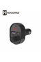 شاحن سيارة بلوتوث 5.0 مع ناقل FM وشاشة LED – شحن سريع USB و Type-C