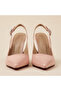 Imperra Stone Buckle Detailed Patent Leather Heeled Shoes - 2