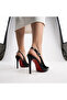 Imperra Stone Buckle Detailed Patent Leather Heeled Shoes - 3