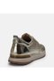 Large size women's sports shoes genuine leather-41-42-43-4-gold - 6