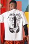 Metallica Rock Metal Music Band Back Printed Unisex Oversize T-Shirt