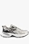 Ayoze Men's Silver Sports Shoes