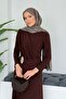 فستان ساندي بني - 3