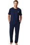 Mens Loungewear Sets Pajamas Set Soft Sleepwear Family Night Wear Nightshirt Breathable Lounge at