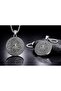 Stainless Steel Anthracite Color Celtic Tree of Life Necklace - 3