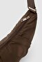 Carpe Teknik Fabric Sports Shoulder Bag Dark Brown - 7