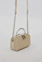 Levidor Premium Double Eye and Zipper Detail Small Size Bag 930424 Cream - 2