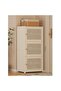 Shoe Rack Household Doorway Multi-Layer Storage Artifact Cream Wind Household Simple 100*43*33CM - 2