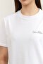 Ss Classic Graphic Tee Women's Crew Neck T-Shirt White - 5