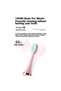 Ultrasonic Electric Kids Toothbrush USB Rechargeable Waterproof Soft Bristles with 6 Heads - 3