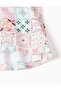 SS Dress Aop بلاط، أبيض - 4