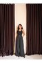 Women's High Waist Wide Leg Flowy Palazzo Pants with Pleated Detail on the Front - 2