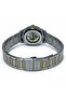 Monarch Skeleton Automatic Watch for Men, Two Tone Gold & Silver Stainless Steel Strap, Watch - 4