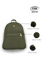 Midi Women's Genuine Leather Backpack - 5