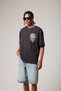 Floral Printed Vintage T-Shirt - 4