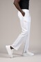 Lyocell Fabric Summer Baggy Trousers with Elastic Waist and Drawstrings - 4