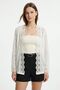 Ecru Lace Cardigan 3099
