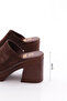 D21102 Women's Heeled Slippers - 5