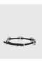 Caline Leather Women's Black Belt - 3
