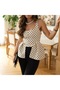 Polka Dot Thick Strap Peplum (Flounced) Women's Blouse – Stylish & Casual Wear