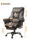 Big Office Chair Computer Chair with Retractable Footrest - 3