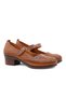 42437 Genuine Leather Tan Women's Daily Mother Shoes - 5