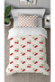 Cherry Fruit Patterned Digital Printed Special Design Single Stylish Duvet Cover Set Without Sheets